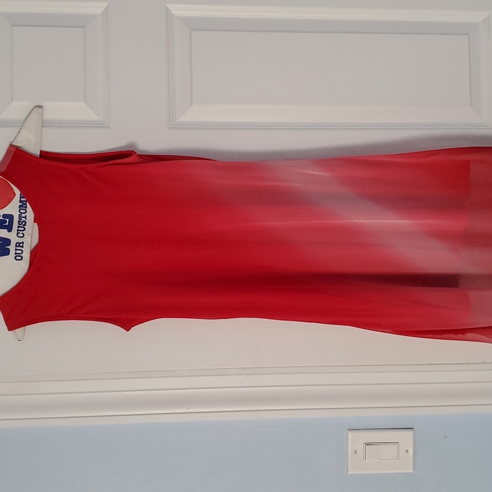 Red/white dress
